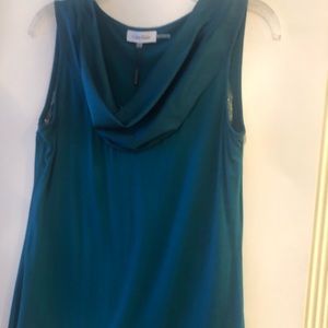 NWT - Calvin Klein Teal top